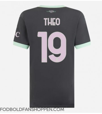 AC Milan Theo Hernandez #19 Tredjetrøje Dame 2024-25 Kortærmet